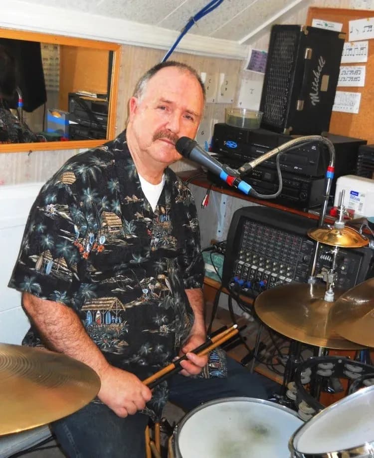 Drum instructor at studio